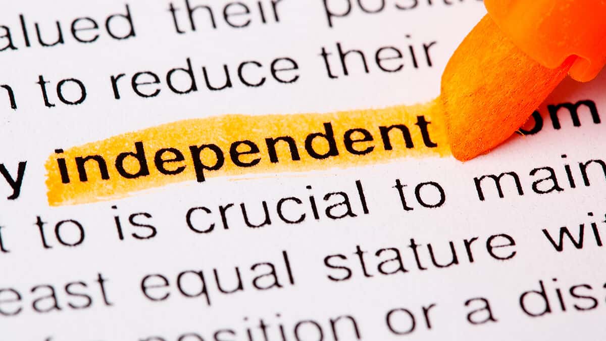 Featured image for “Working with a Degree of Independence  ”